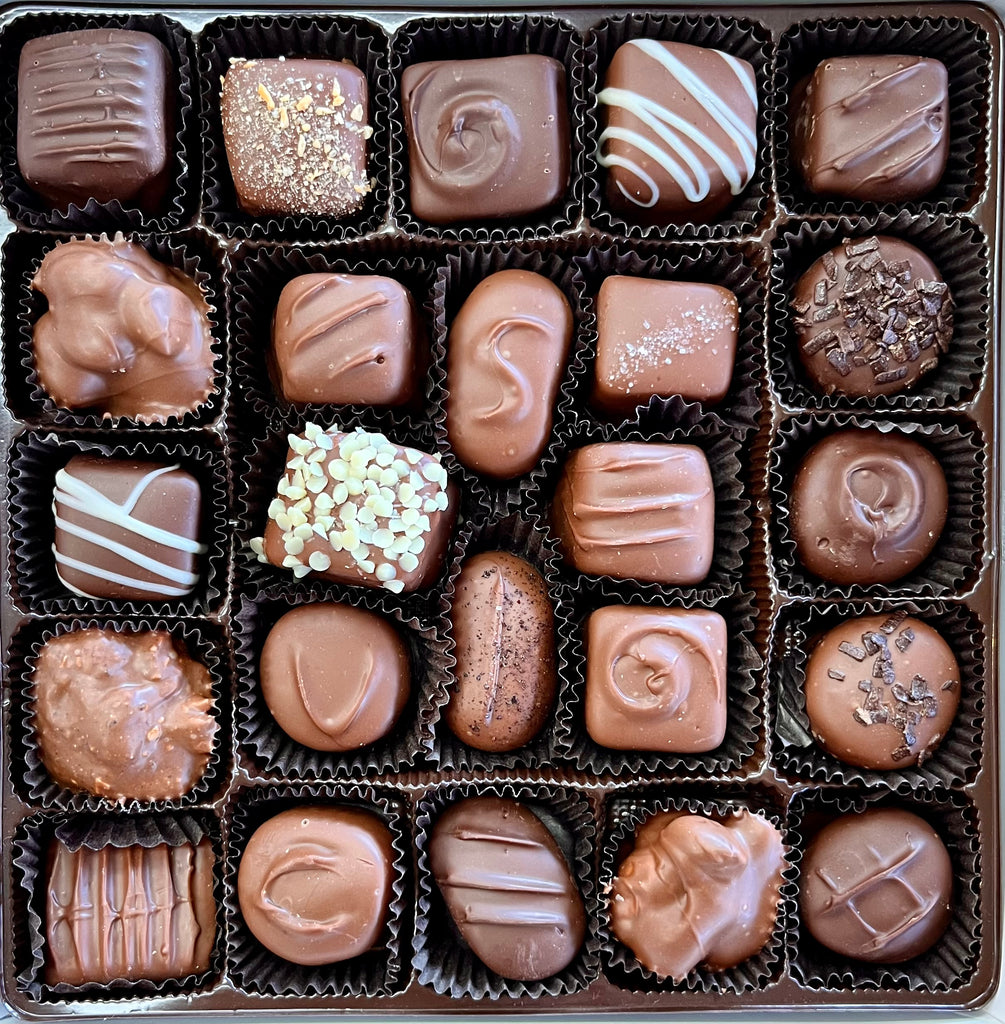 Assorted Boxed Chocolates 24 Piece | Shop Gourmet Chocolates Honeycomb ...