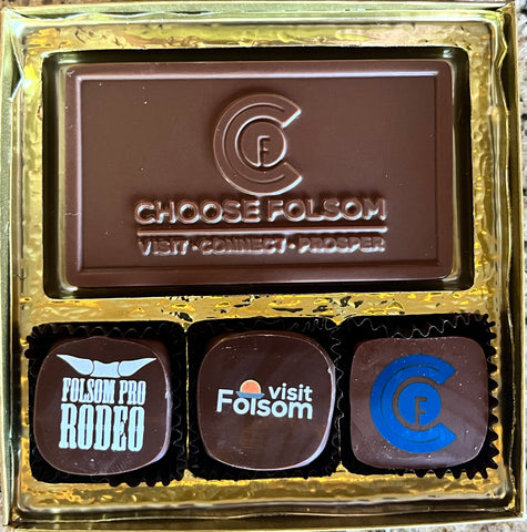 FOLSOM CUSTOM BAR with 3 LOGO Truffles