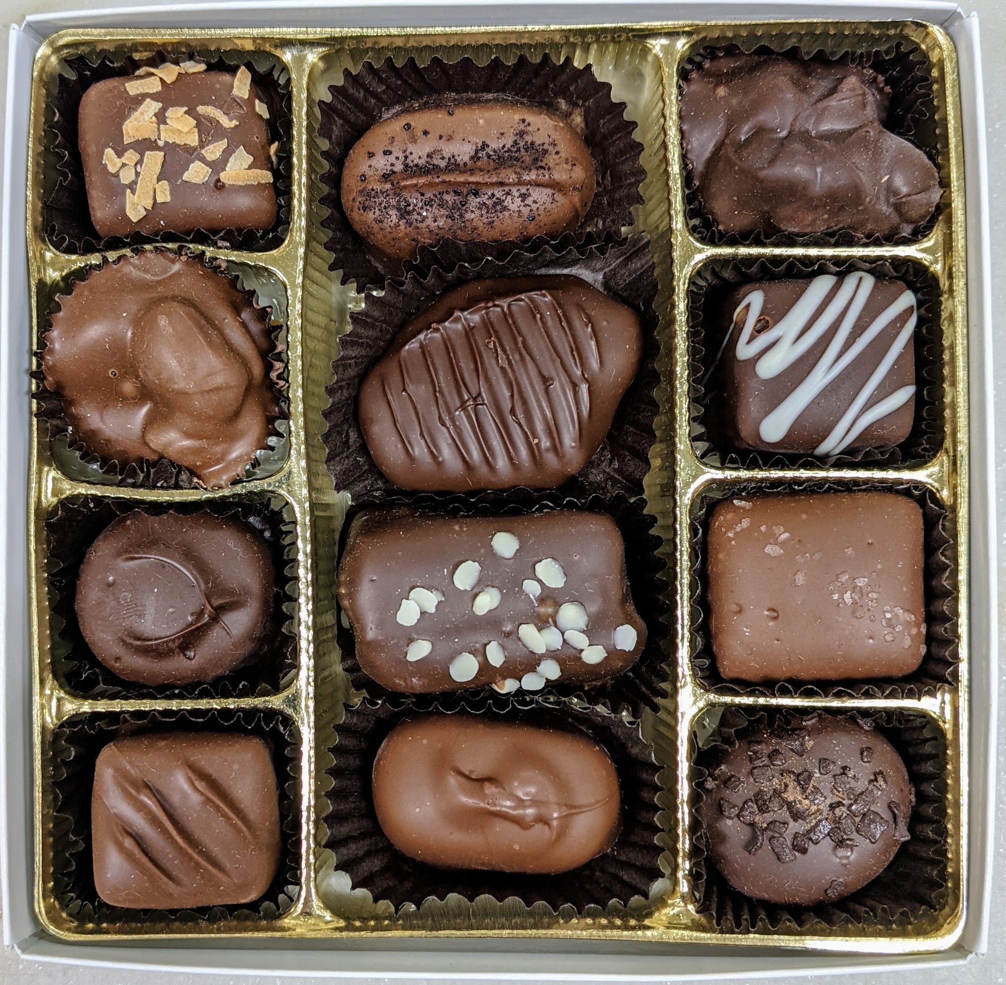 Assorted 12 piece Boxed Chocolates