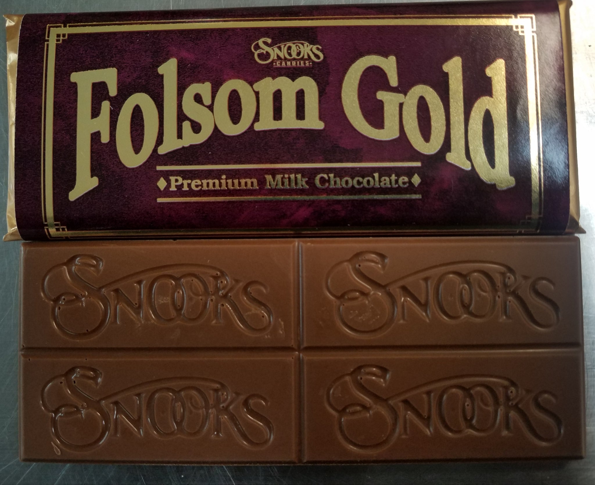 Folsom Gold Chocolate Bar  Shop Gourmet Chocolates Honeycomb Toffee and  Candies Online